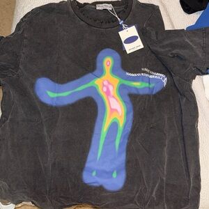 Black Graphic T-Shirt oversized unisex